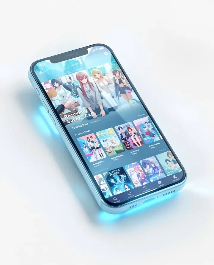 黄果短剧APP 手机界面展示